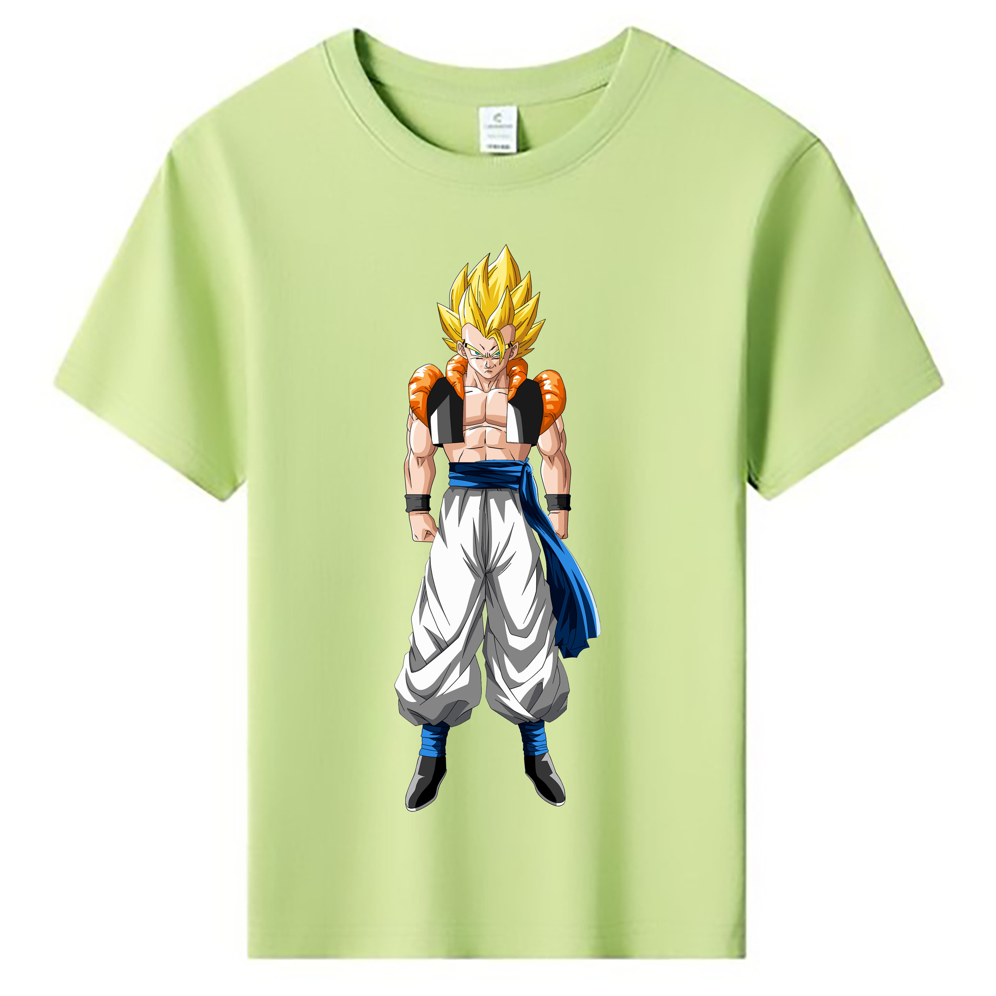 （画像用） ドラゴンボール ベジータ四世（Bejīta Yonsei）DRAGON BALL Vegeta IV 綿100％キッズTシャツ（フロントプリント）